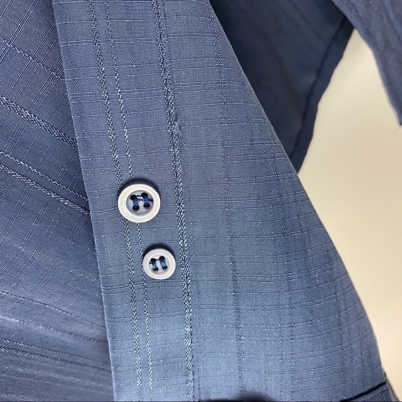 Roadster Originals Blue Dress Shirt - Picture 5 of 6